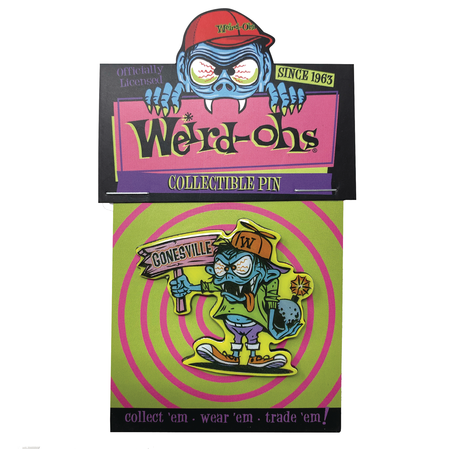 Weird-Ohs Gonesville Collectible Pin