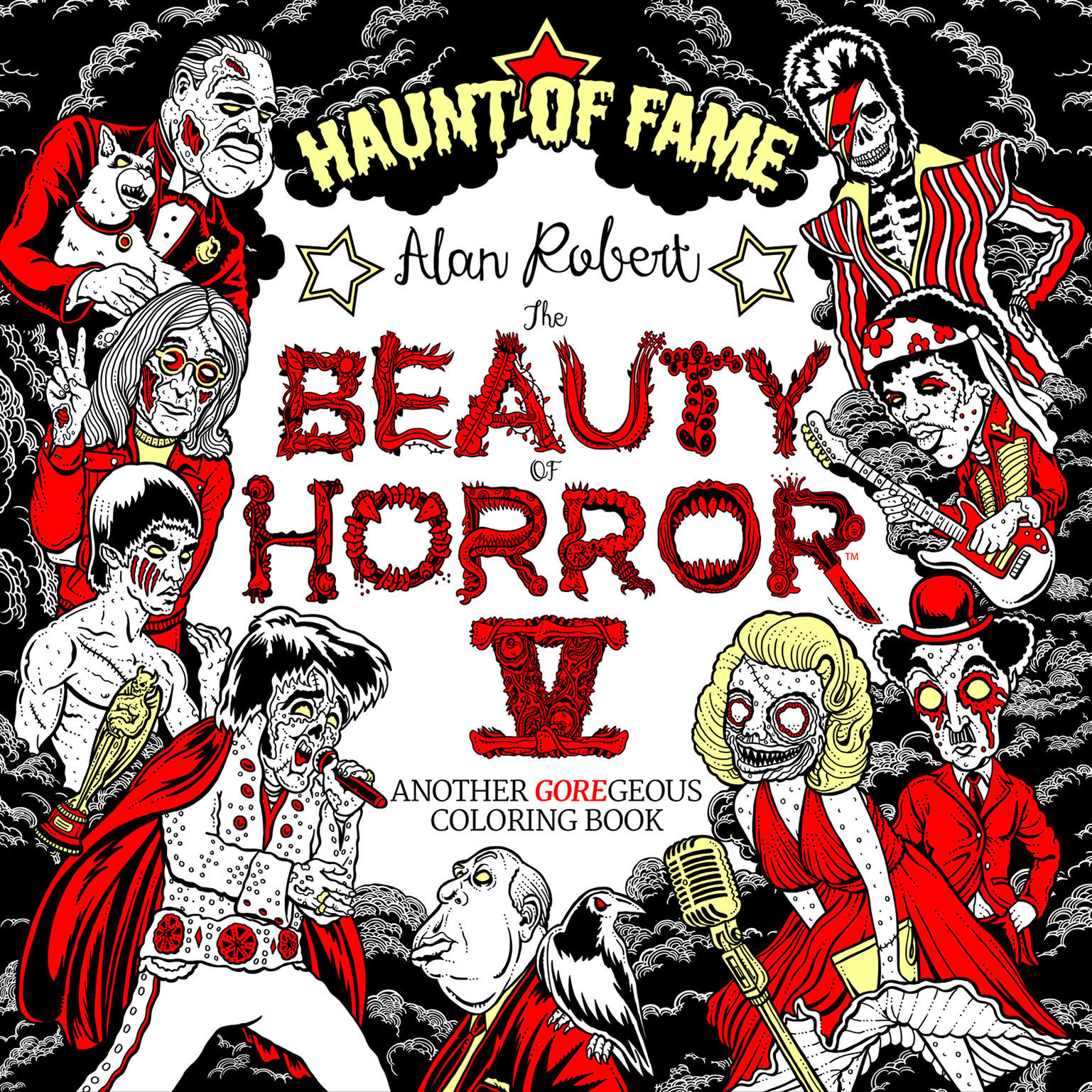 Beauty of Horror Coloring Book Volume 5 Haunt of Fame