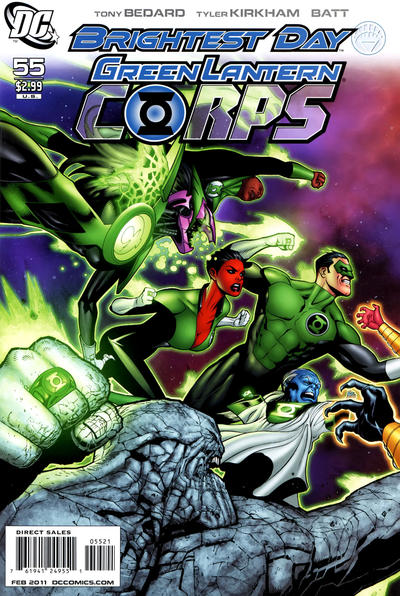 Green Lantern Corps #55 Variant Edition (Brightest Day) (2006)