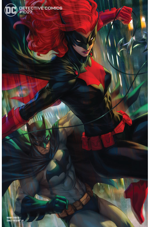 Detective Comics #1027 Cover D Stanley Artgerm Lau Batman Batwoman Variant (1937)
