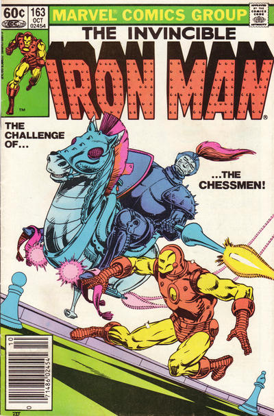 Iron Man #163 [Newsstand]-Fine (5.5 – 7)