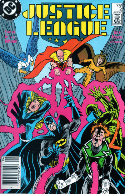 Justice League #2 [Newsstand] (1987)