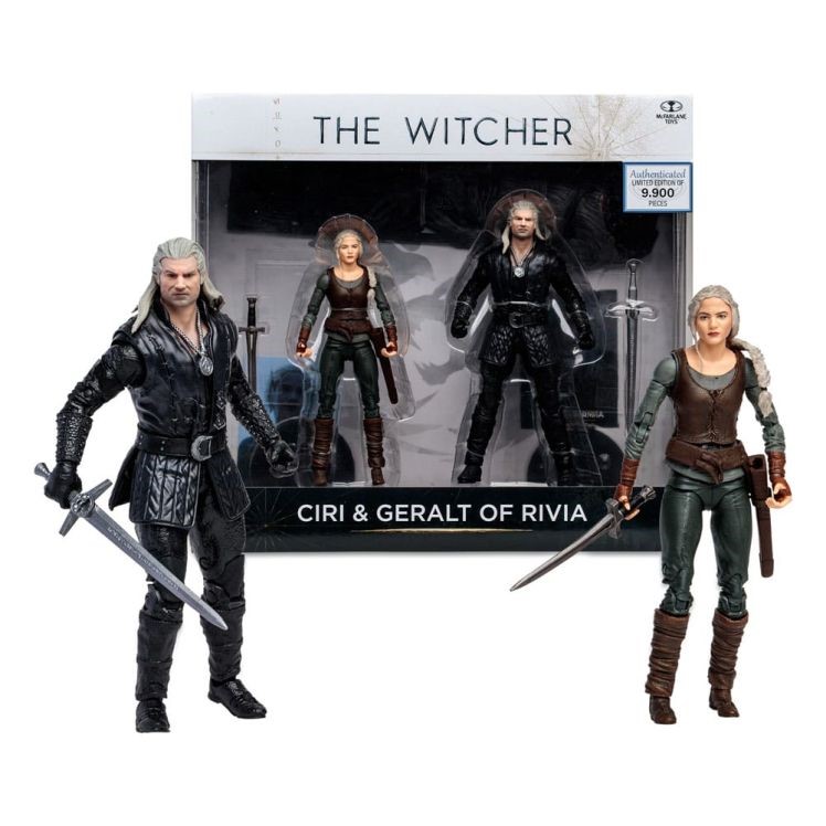 The Witcher Geralt And Ciri (Netflix Season 3) 2-Pack