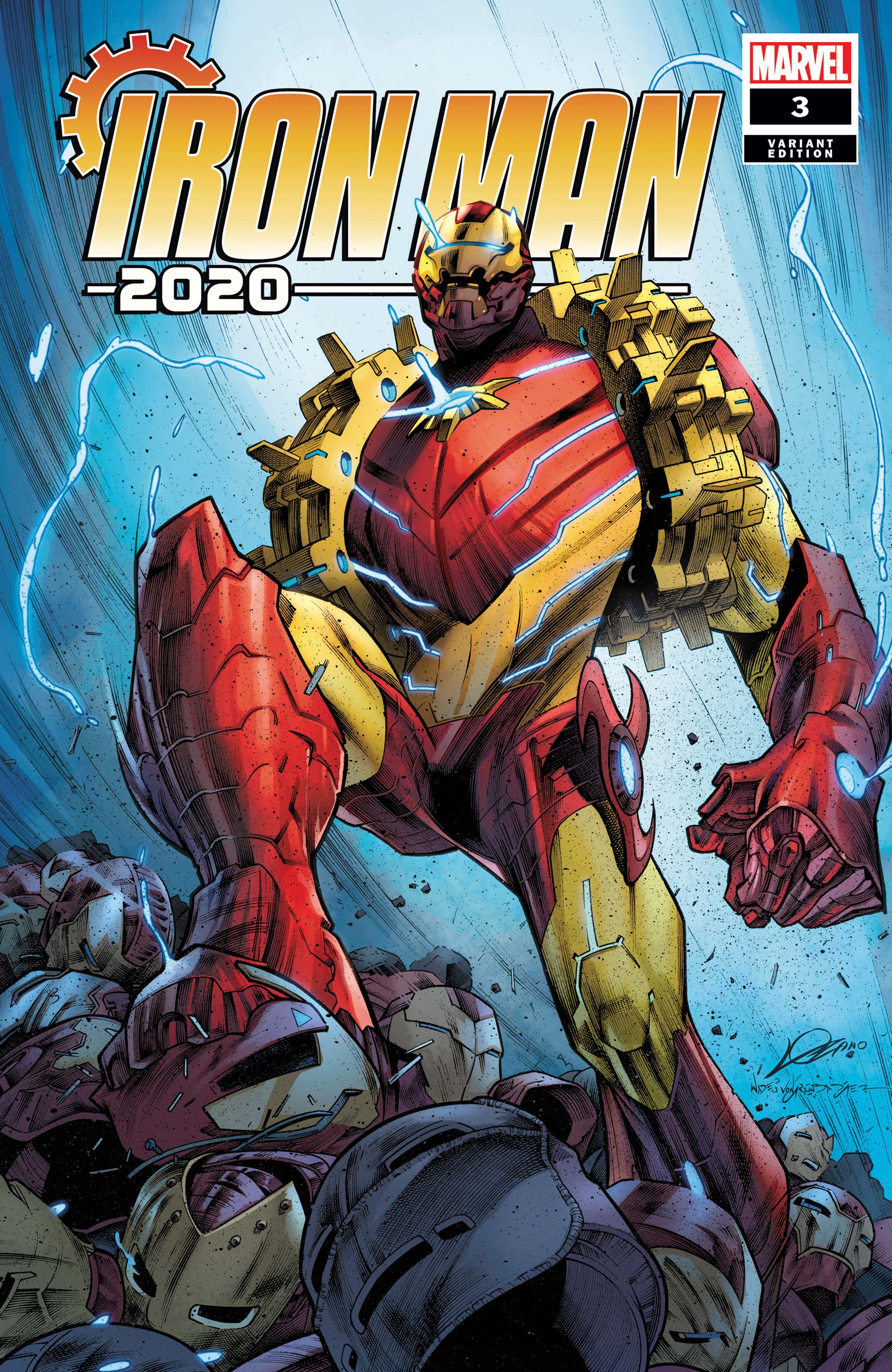 Iron Man 2020 #3 Lozano Variant (Of 6)