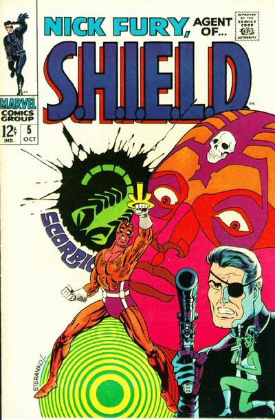 Nick Fury, Agent of Shield #5-Very Fine (7.5 – 9)