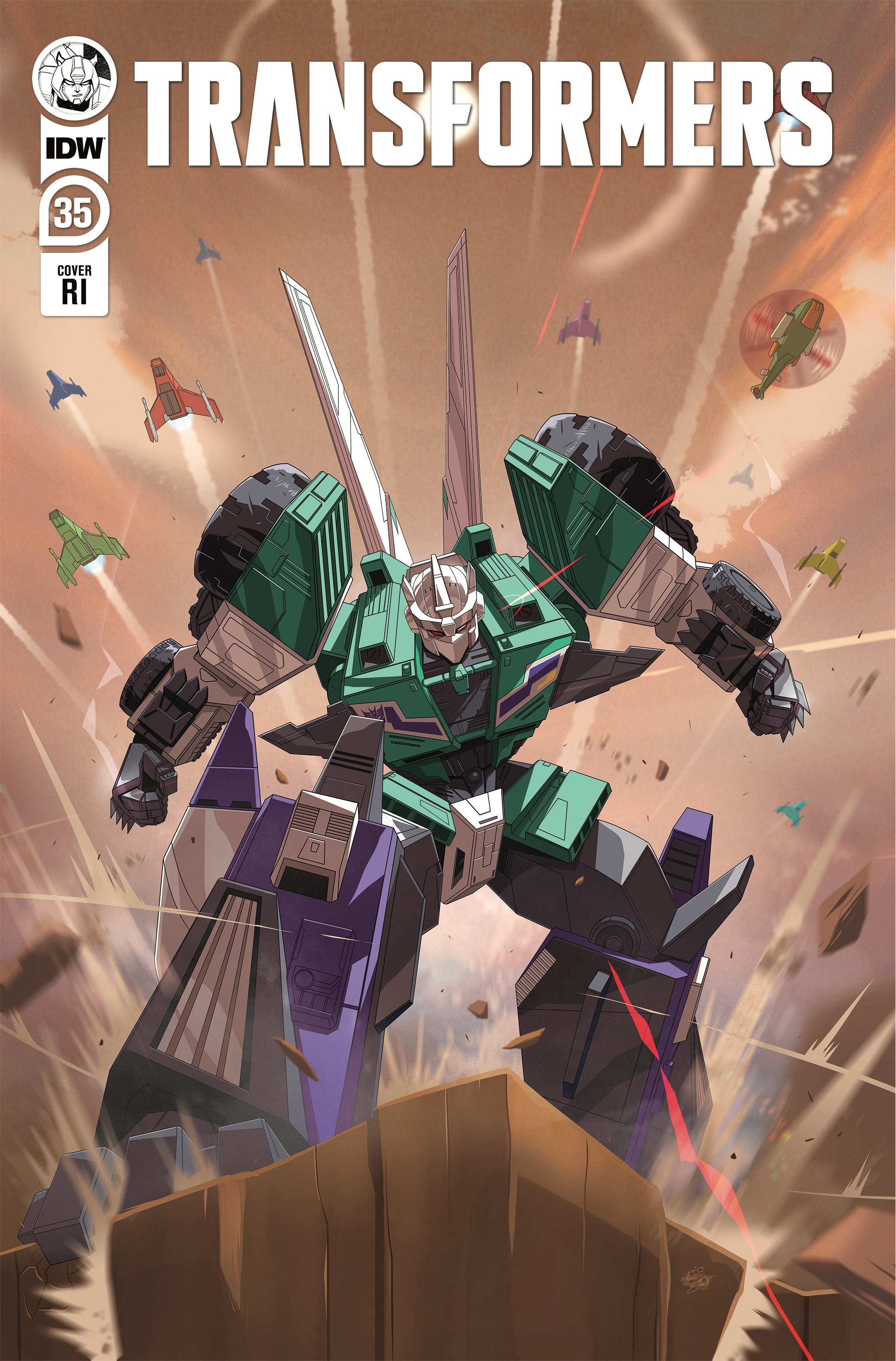 Transformers Volume 35 Cover C 1 for 10 Incentive Gauntt
