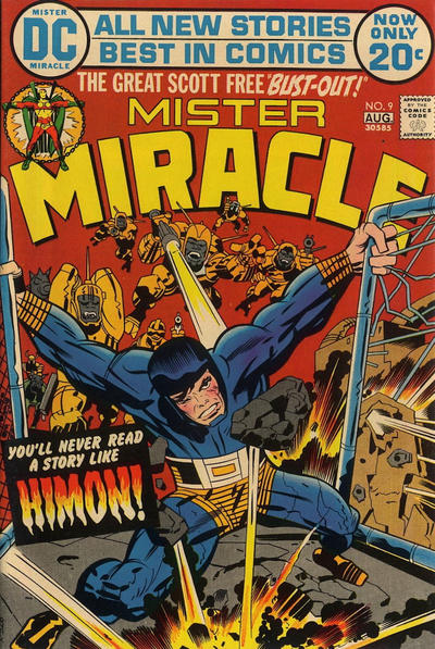 Mister Miracle #9 - Vf- 7.5