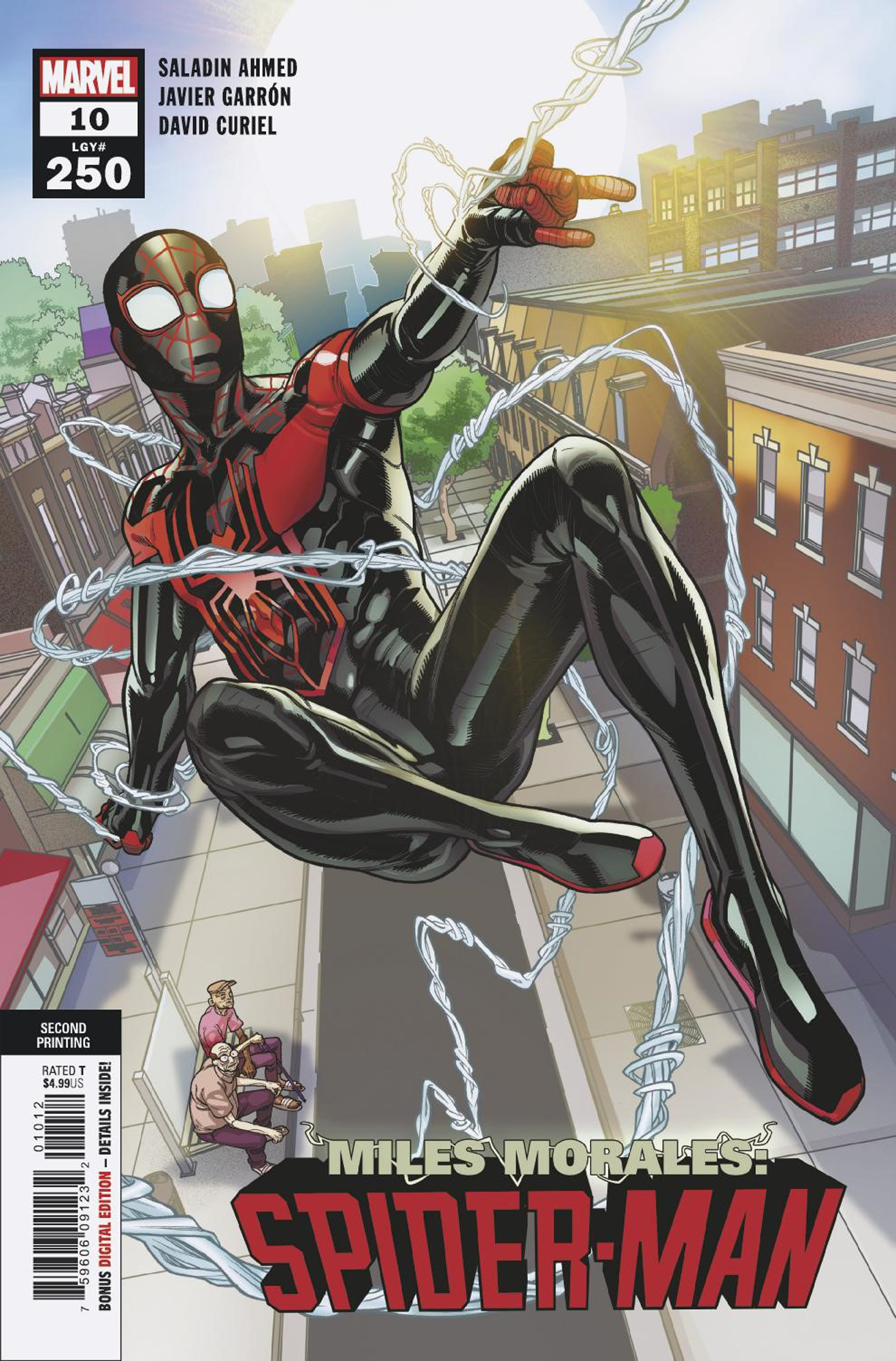 Miles Morales: Spider-Man #10 2nd Printing Garron Variant (2019)