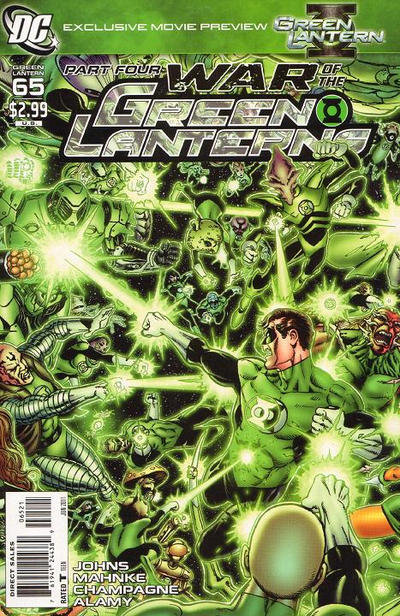 Green Lantern #65 Variant Edition (War of the Green Lanterns) (2005	)
