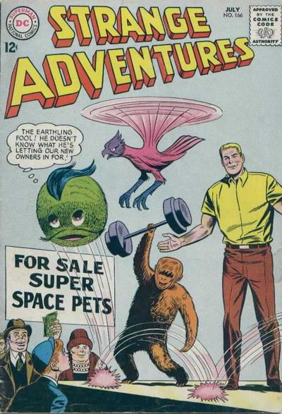 Strange Adventures #166-Fine