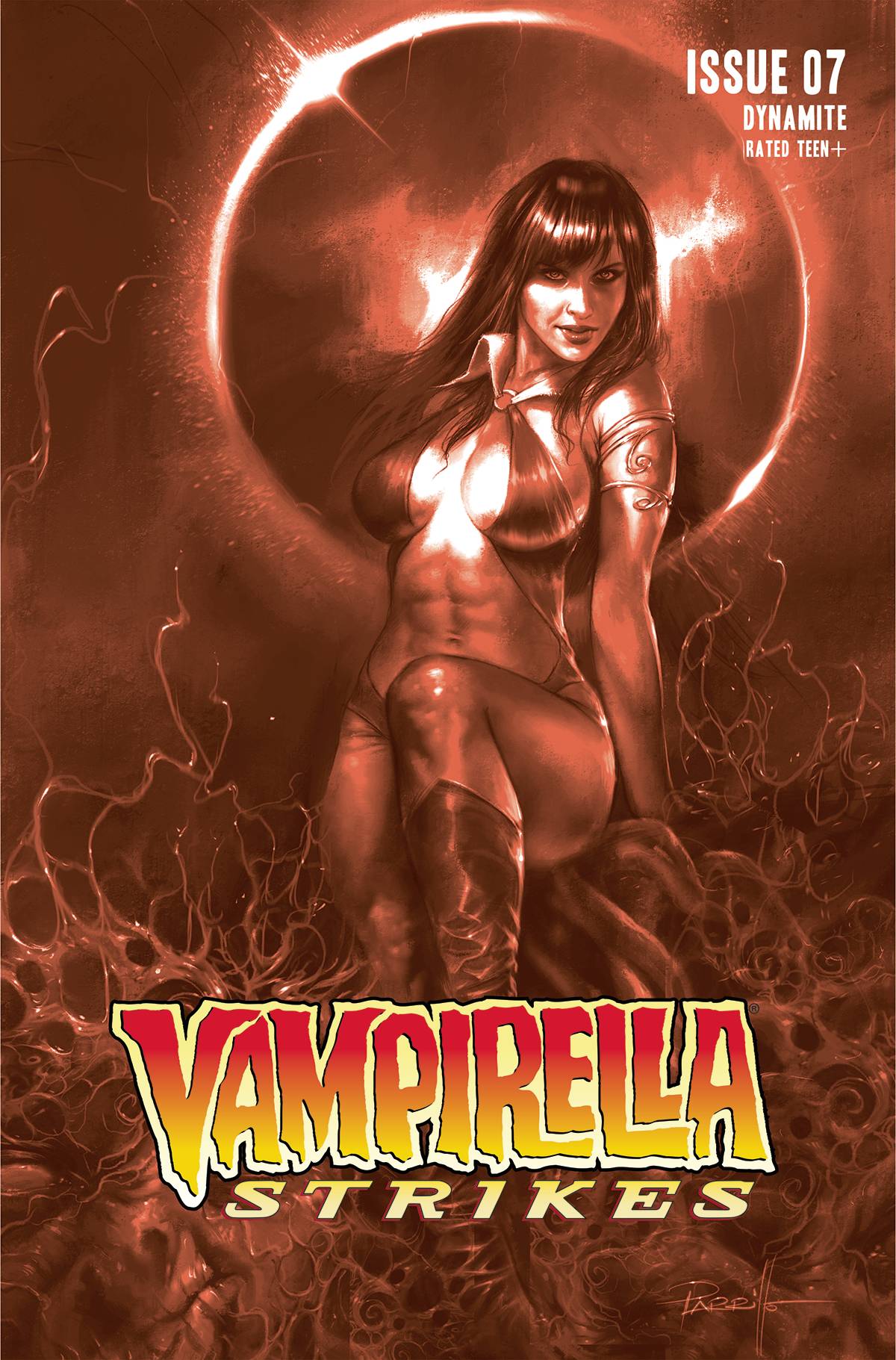 Vampirella Strikes #7 Cover N 7 Copy Last Call Incentive Parrillo Tint