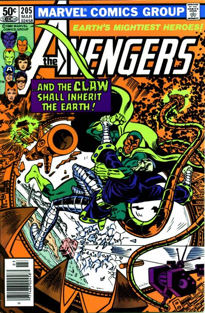 The Avengers #205 [Newsstand]-Fine (5.5 – 7)