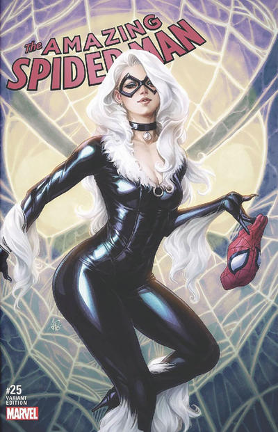 Amazing Spider-Man #25 [Variant Edition - Comicxposure Exclusive - Artgerm Cover-Very Fine