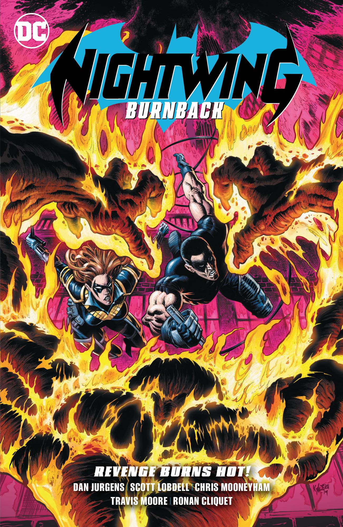 Nightwing Burnback Graphic Novel