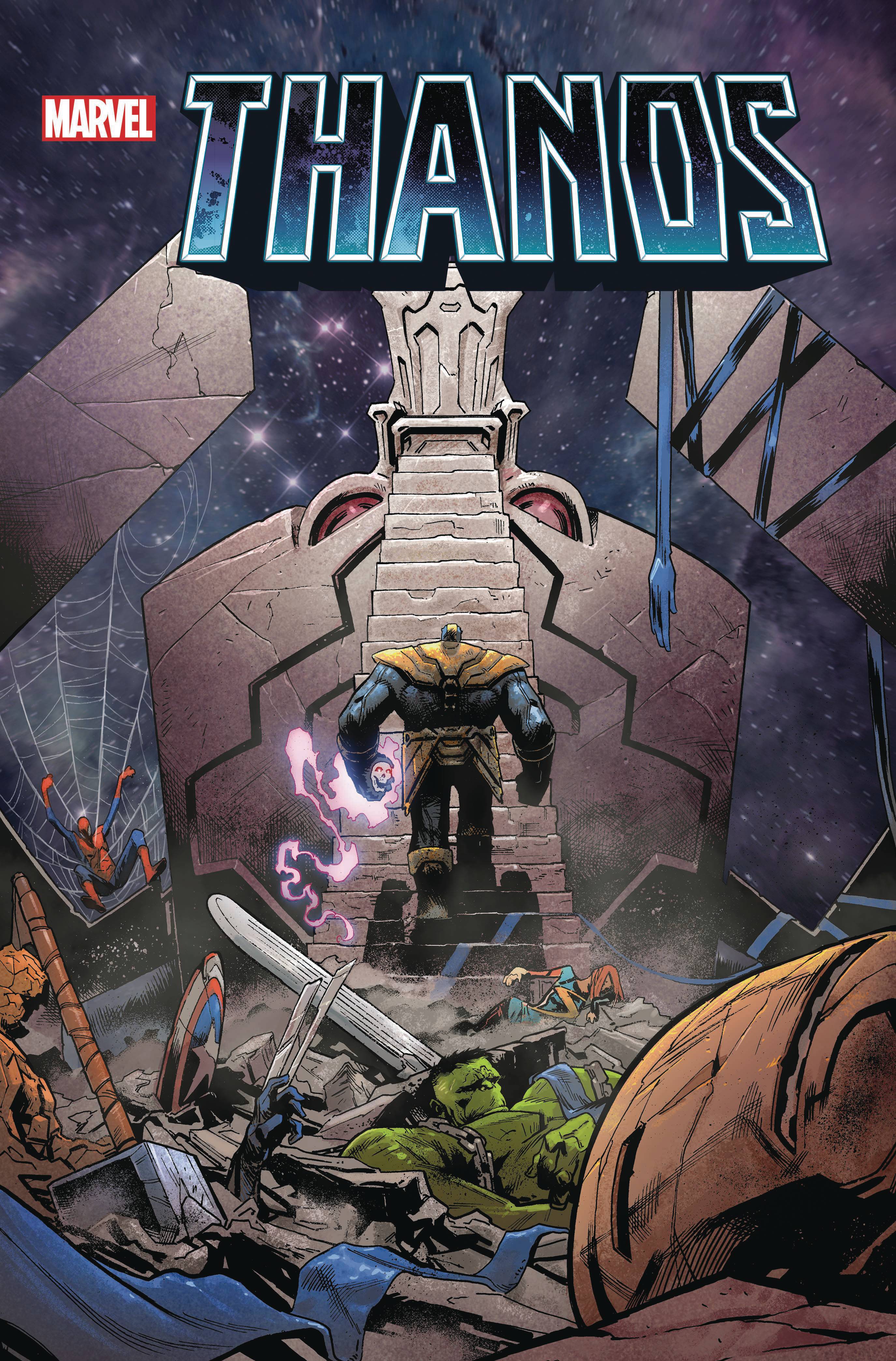 Thanos Wins by Donny Cates Graphic Novel Shaw Direct Market Variant