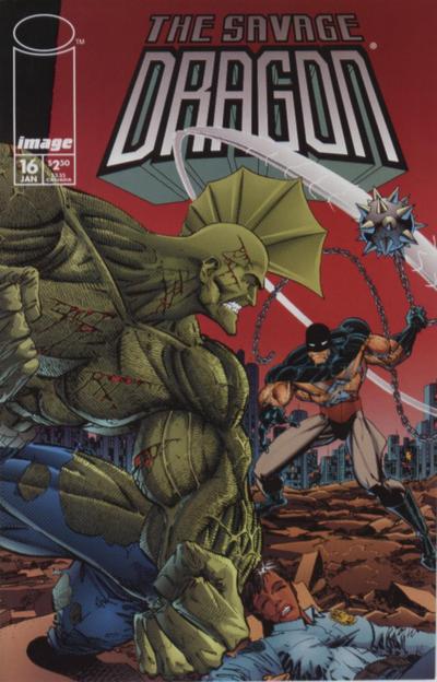 Savage Dragon #16-Very Good (3.5 – 5)