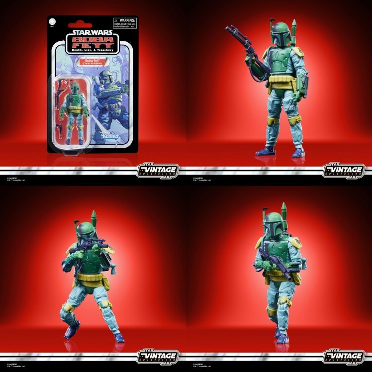 ***Pre-Order*** Star Wars The Vintage Collection Boba Fett (Comic Art Edition)