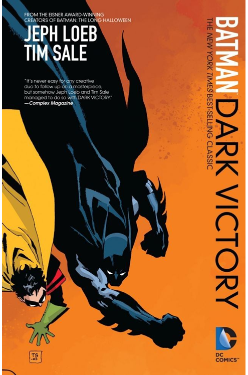 Batman Dark Victory Graphic Novel New Edition