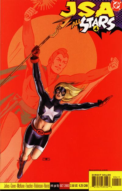 JSA: All Stars #4-Near Mint (9.2 - 9.8) Star-Spangled Kid Becomes Stargirl