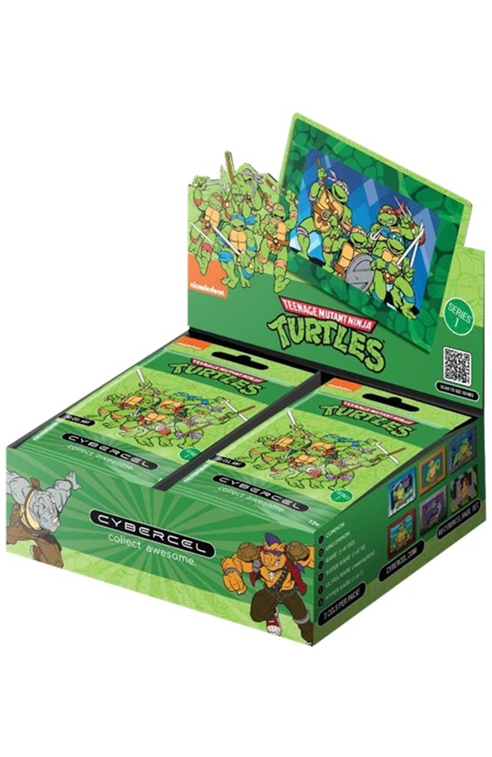 Cybercel Teenage Mutant Ninja Turtles Booster Box