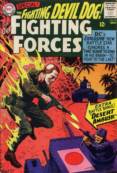 Our Fighting Forces #96 - G-, Water Damage