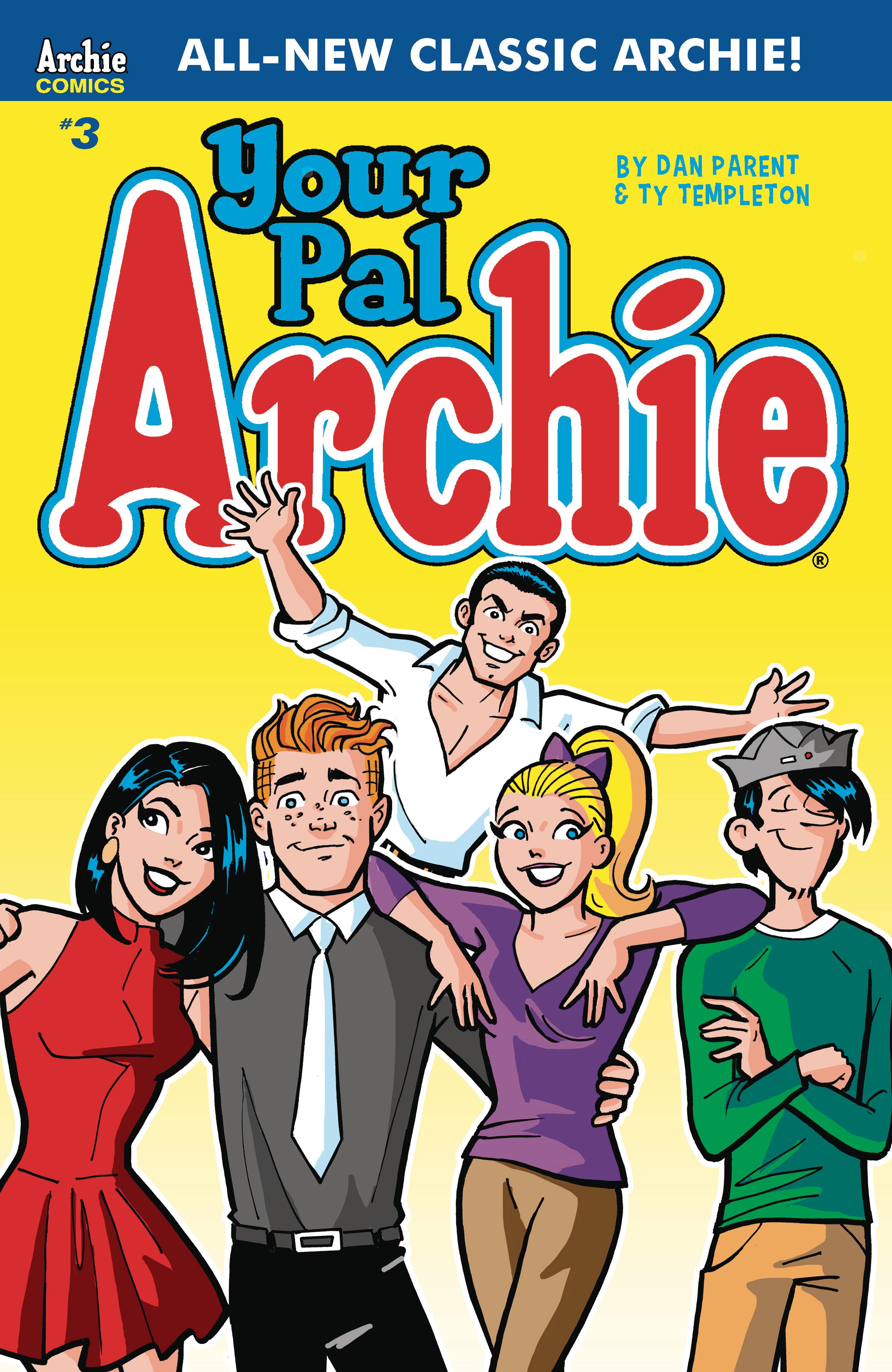 All New Classic Archie Your Pal Archie #3 Cover A Regular Parent