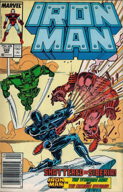 Iron Man #229 [Newsstand]-Fine (5.5 – 7)