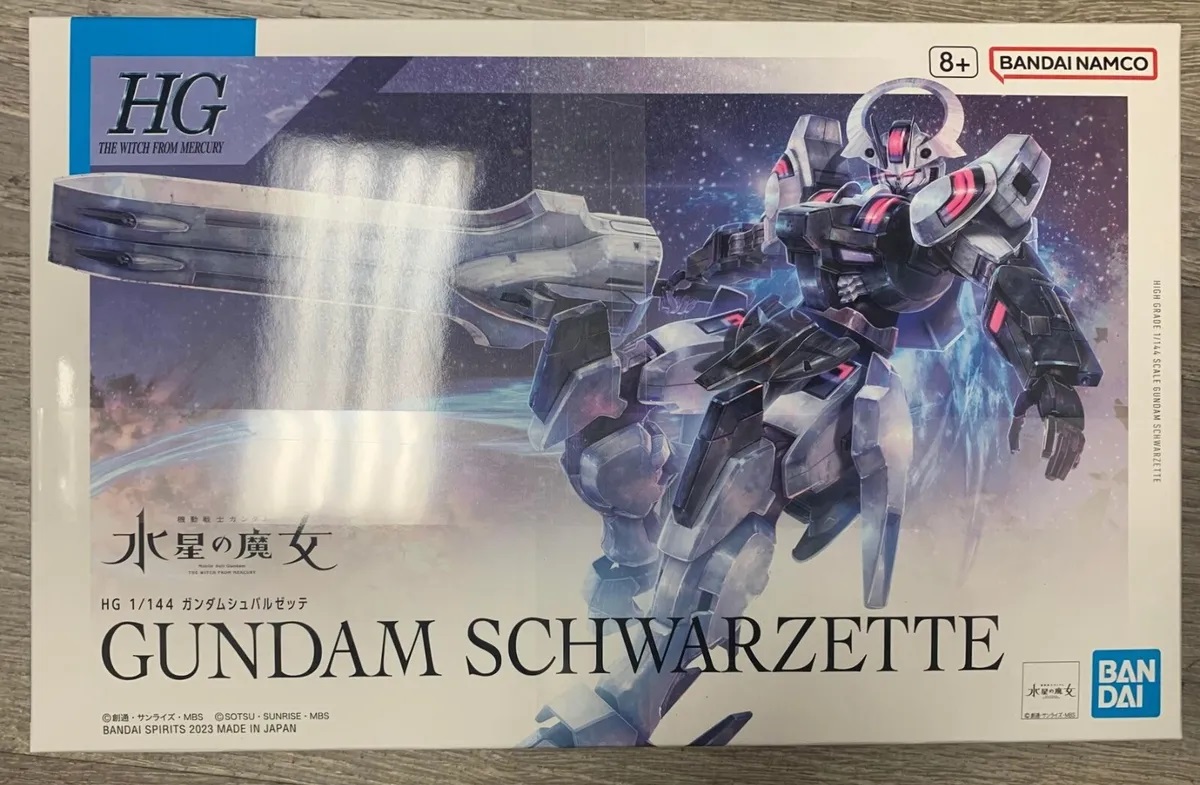 Gundam Witch From Mercury 25 Gundam Schwarzette 1/144 Kit 