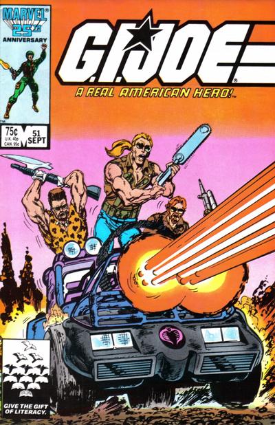 G.I. Joe, A Real American Hero #51 [Direct]-Fine (5.5 – 7)