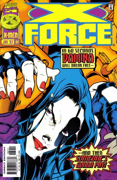 X-Force #62 [Direct Edition]-Fine (5.5 – 7)