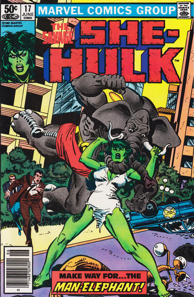 The Savage She-Hulk #17 [Newsstand](1980)-Fine (5.5 – 7)