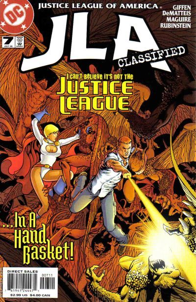 JLA: Classified #7 [Direct Sales]-Very Fine (7.5 – 9)