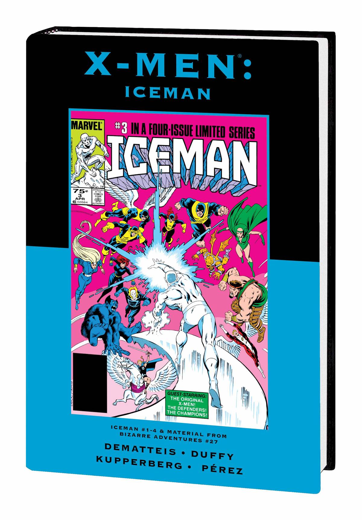 X-Men Iceman Hardcover Direct Market Variant Edition 101