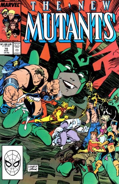 The New Mutants #78-Very Good (3.5 – 5)