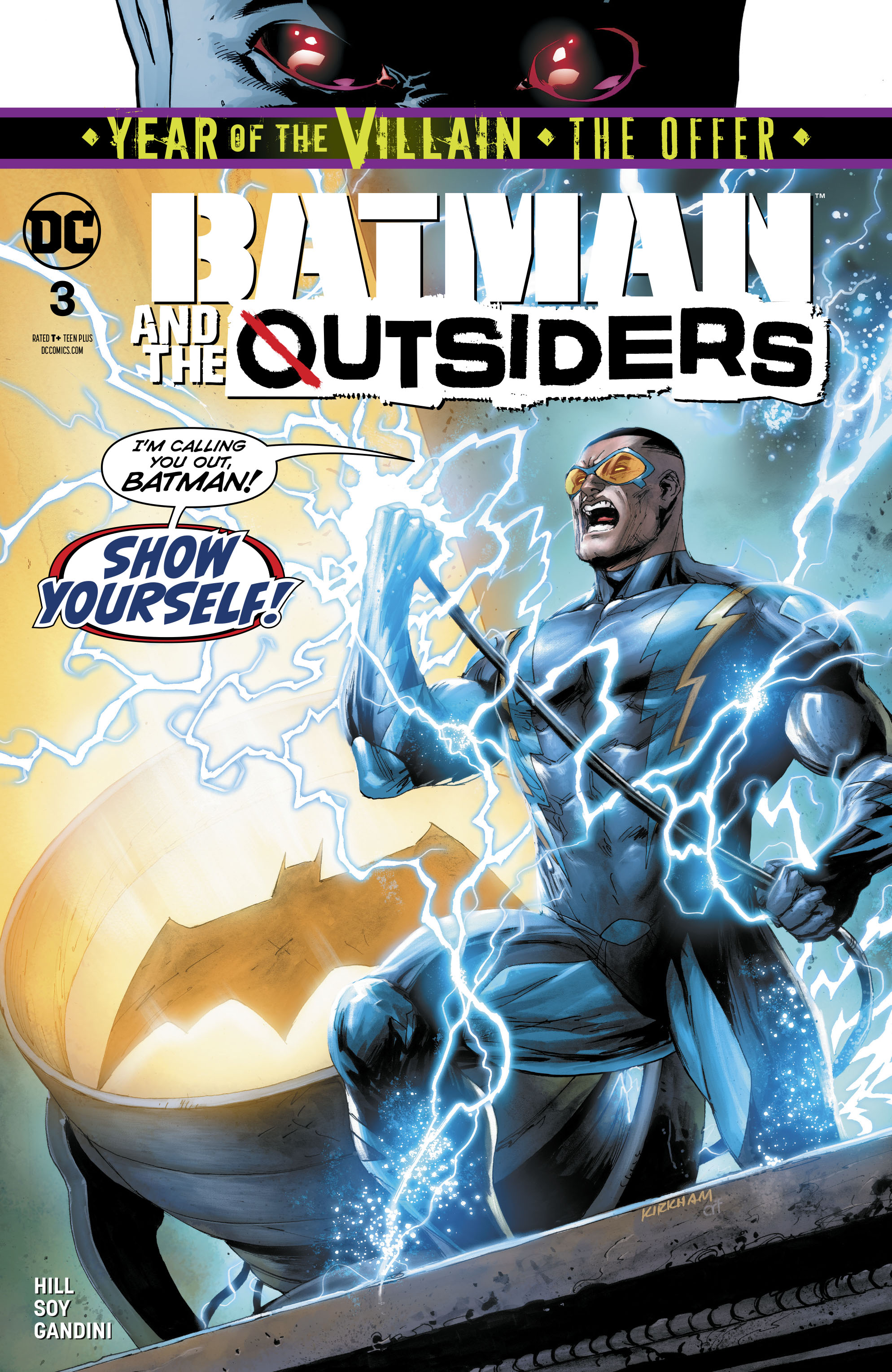Batman and the Outsiders #3 Year of the Villain the Offer