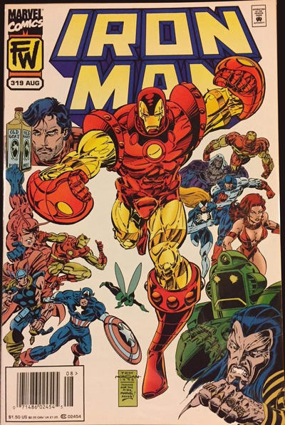 Iron Man #319 [Newsstand] - Vf 8.0