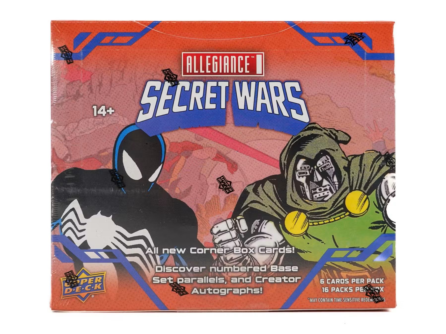 Upper Deck 2024 Marvel Allegiance Secret Wars 1984 Trading Cards Hobby Box