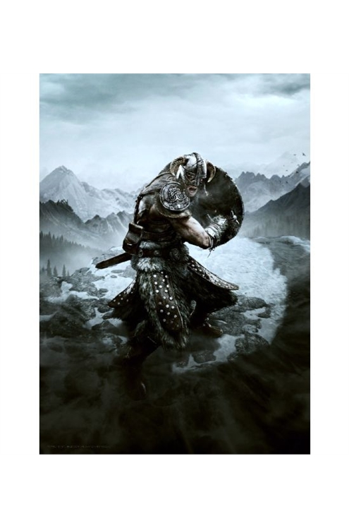 The Elder Scrolls V: Skyrim Limited Edition Art Print Dovahkin