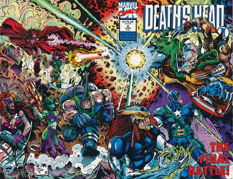 Death's Head II #4-Very Fine (7.5 – 9)