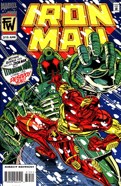 Iron Man #315 [Direct Edition]-Very Fine