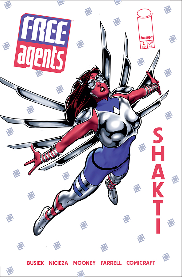 Free Agents #4 Cover B Kevin Maguire Variant