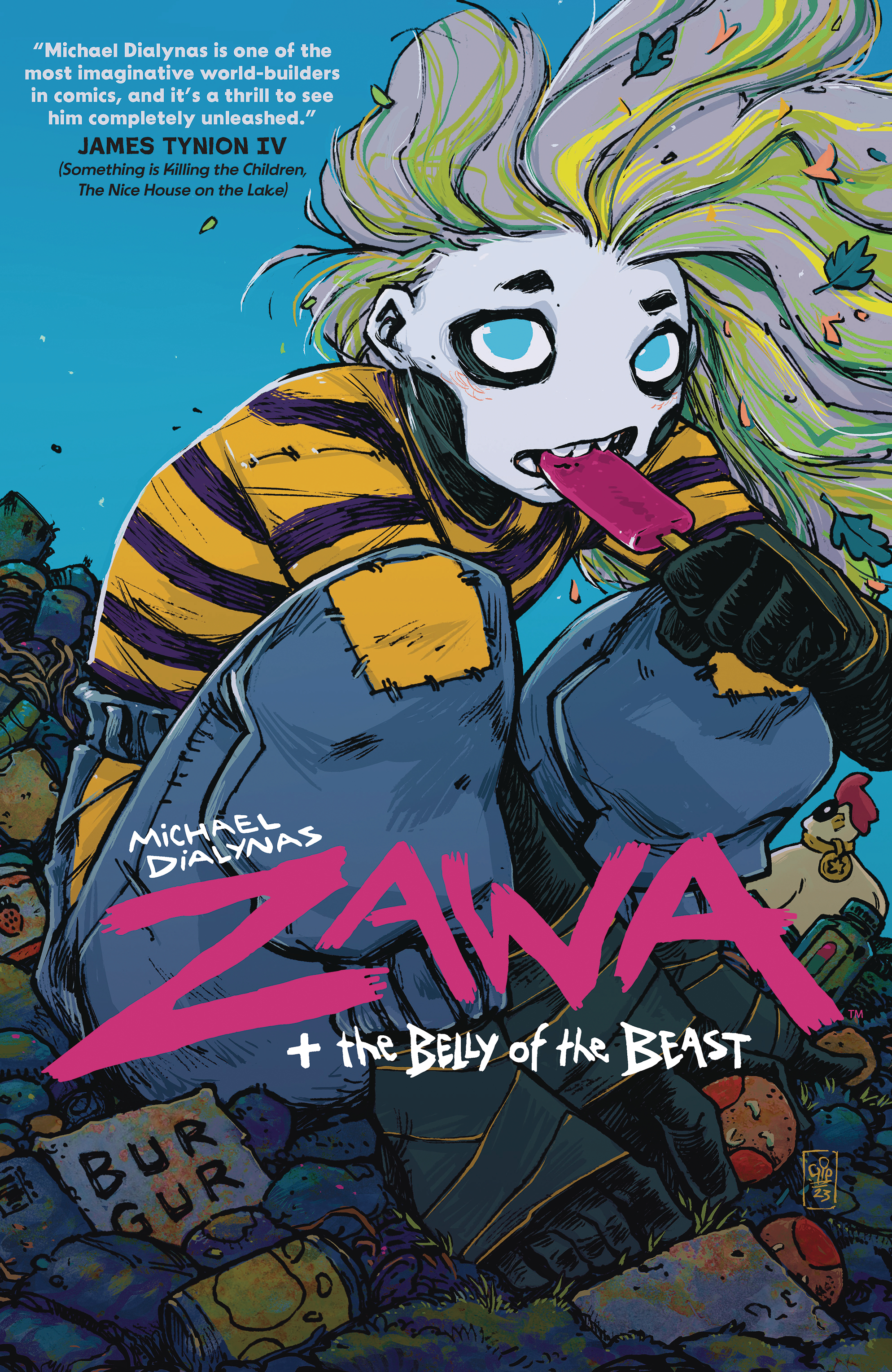 Zawa The Belly of The Beast Graphic Novel