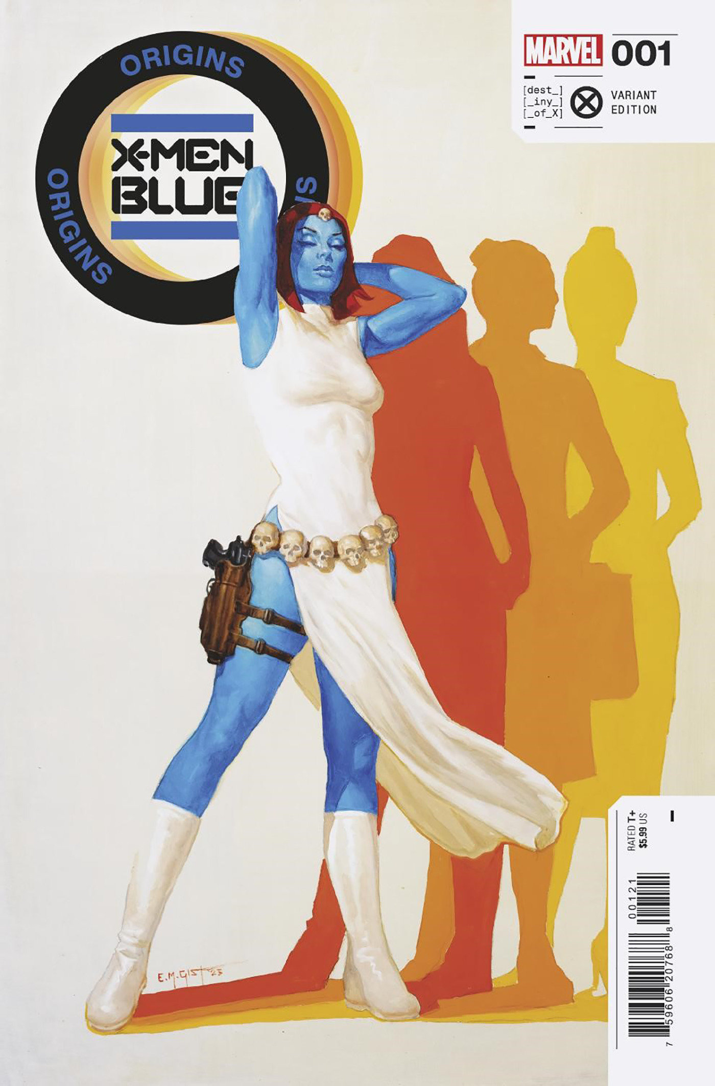 X-Men Blue Origins #1 E.m. Gist Mystique Variant
