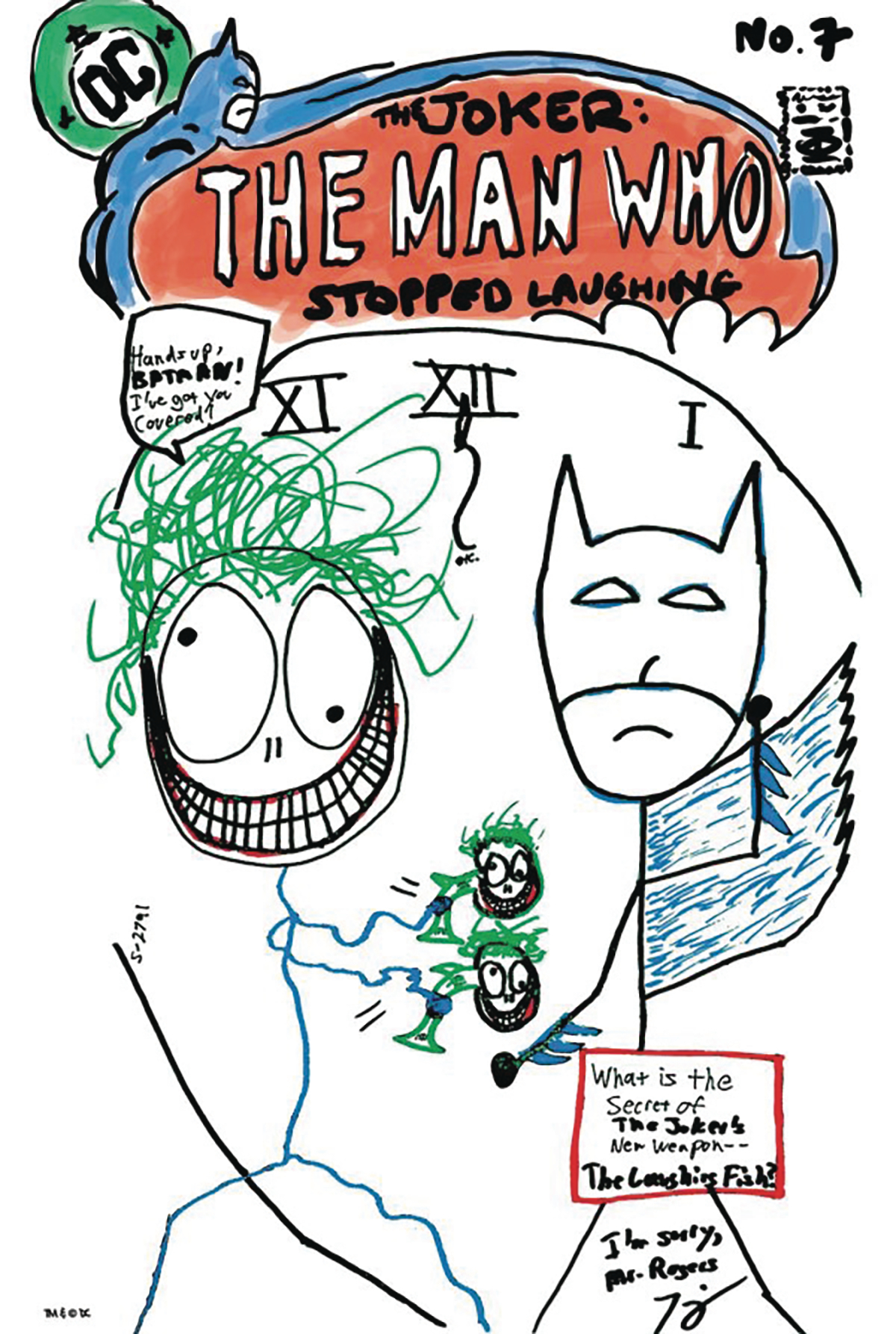 Dynamic Forces Joker Man Who Stopped Laughing #7 April Fools King Signed