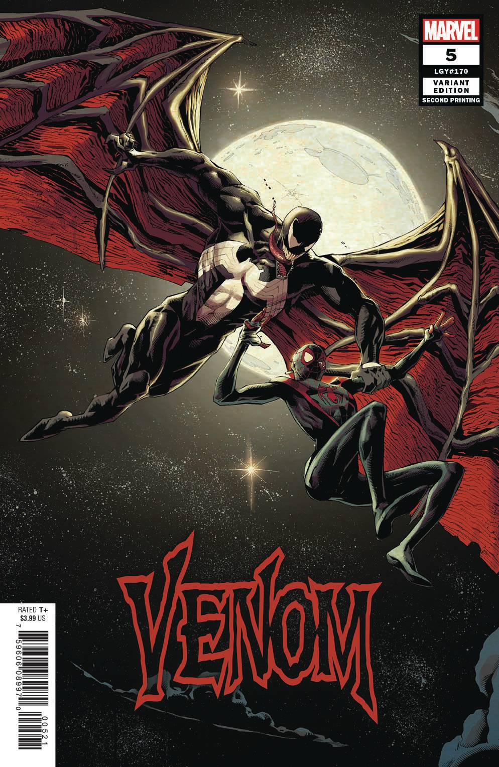 Venom #5 2nd Printing Stegman Variant (2018)