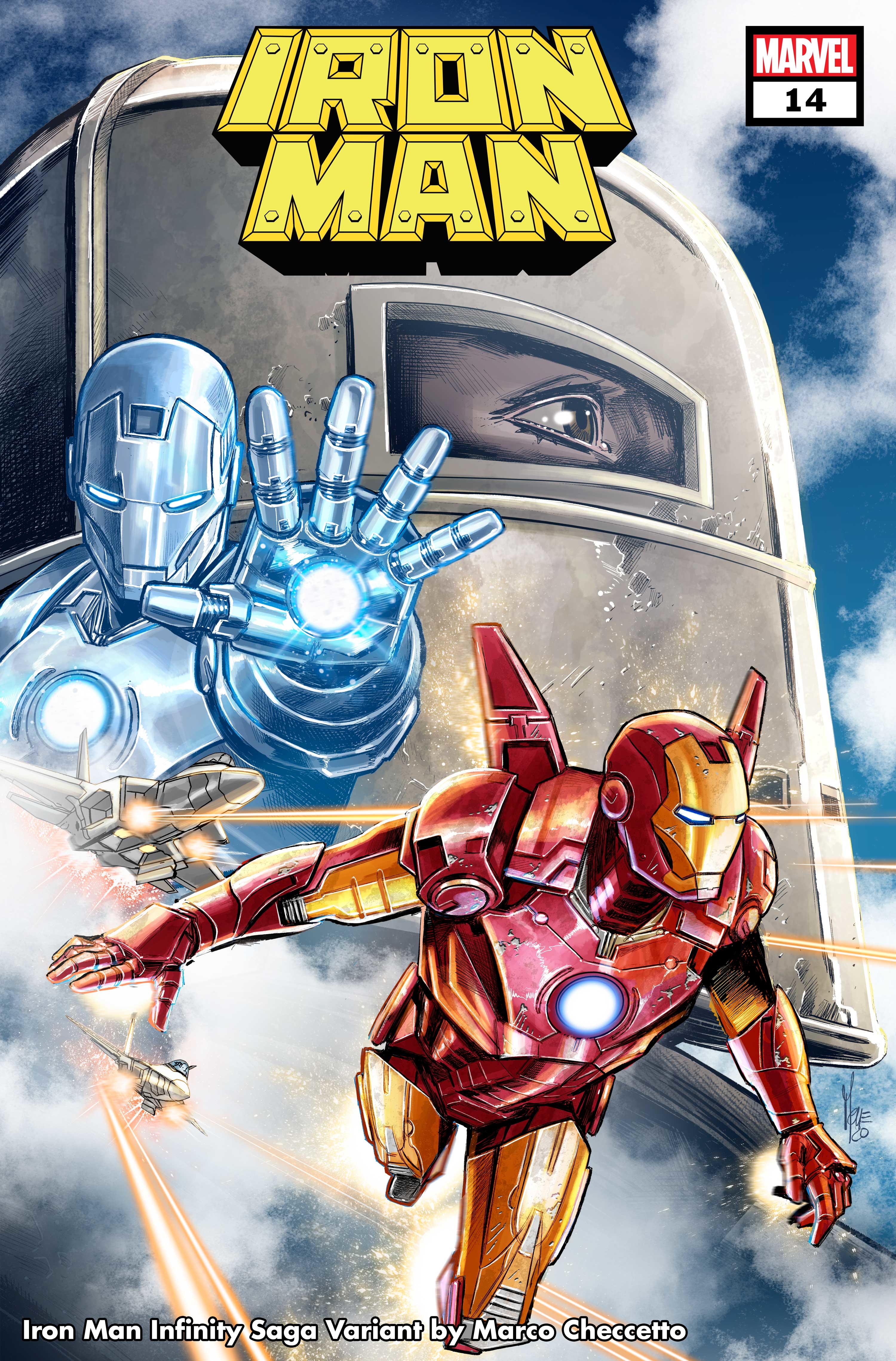 Iron Man #14 Checchetto Infinity Saga Phase 1 Variant (2020)