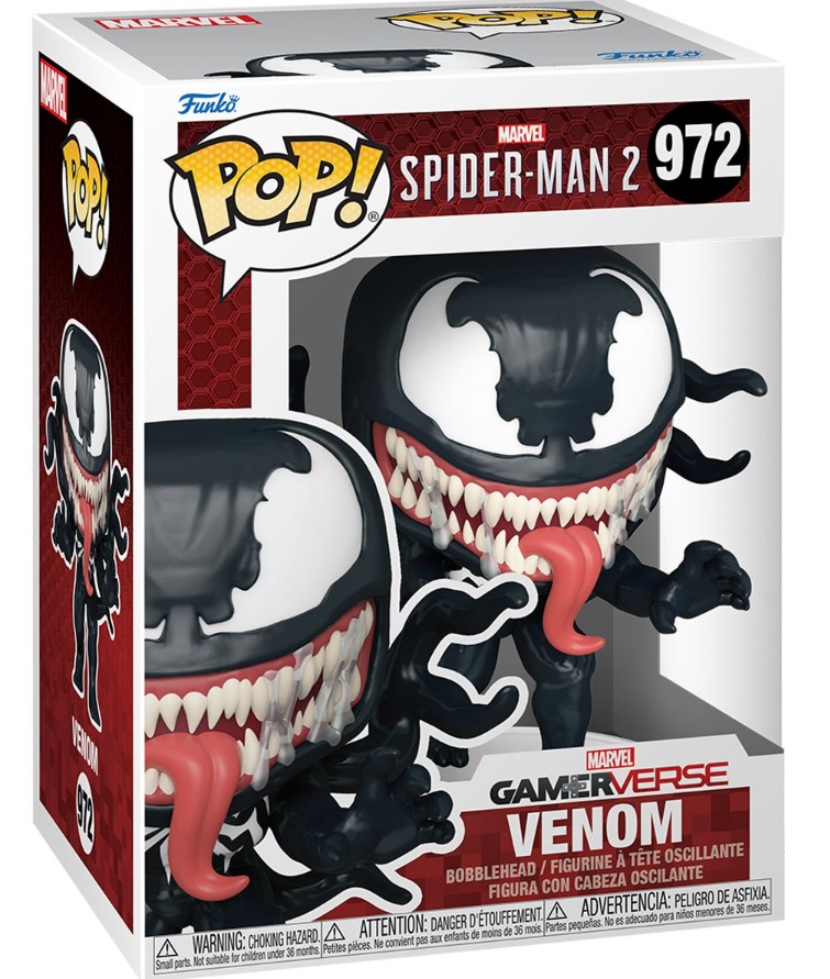 Spider-Man 2 Game Venom Funko Pop! Vinyl Figure #972