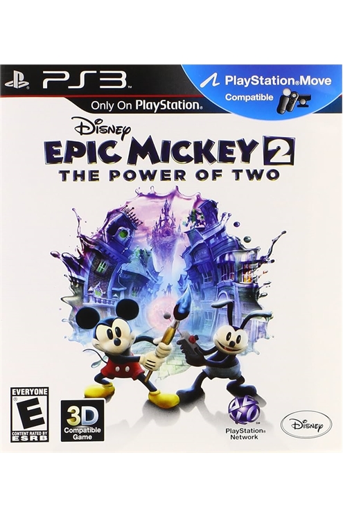 Playstation 3 Ps3 Epic Mickey 2: The Power of Two