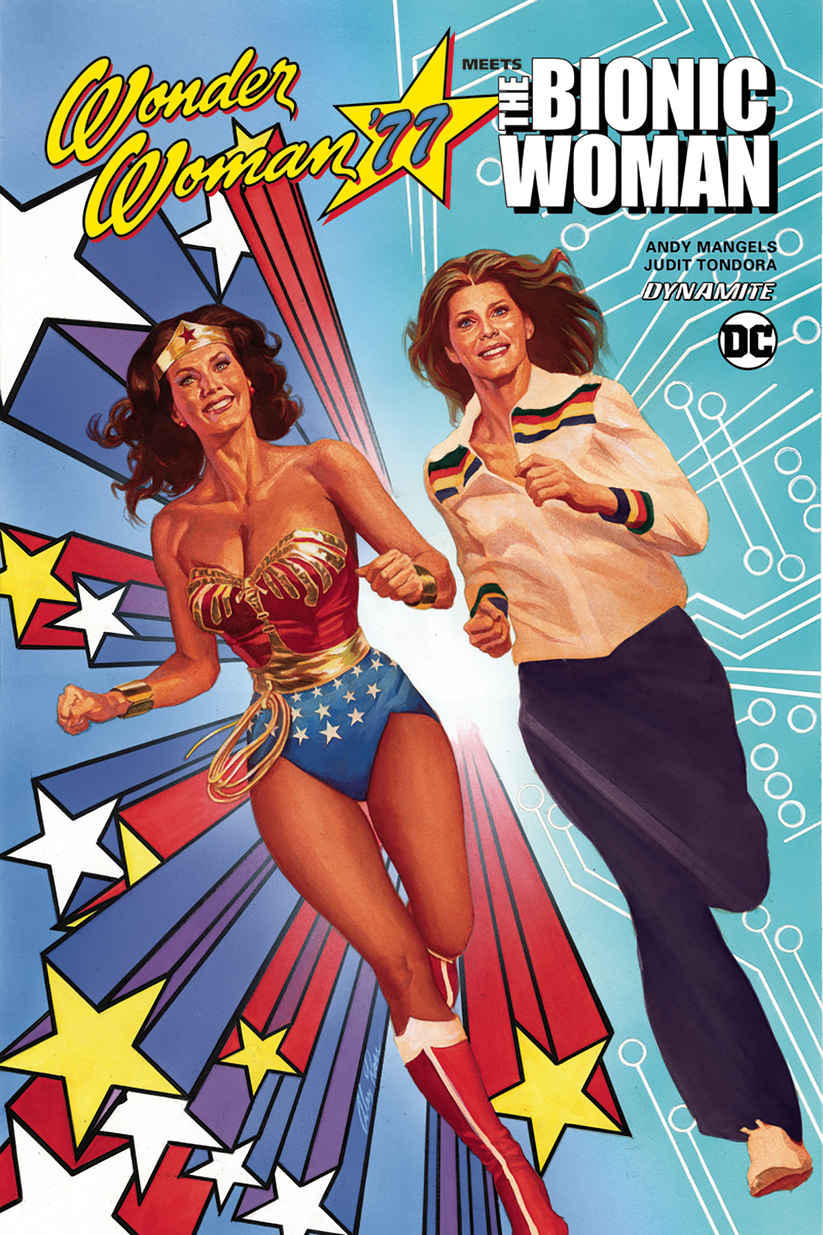 Wonder Woman 77 Bionic Woman Graphic Novel