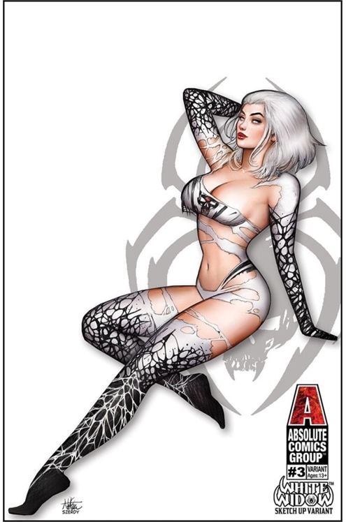 White Widow #3 [Kickstarter Creees Lee Paparazzi Virgin Variant] - Vf